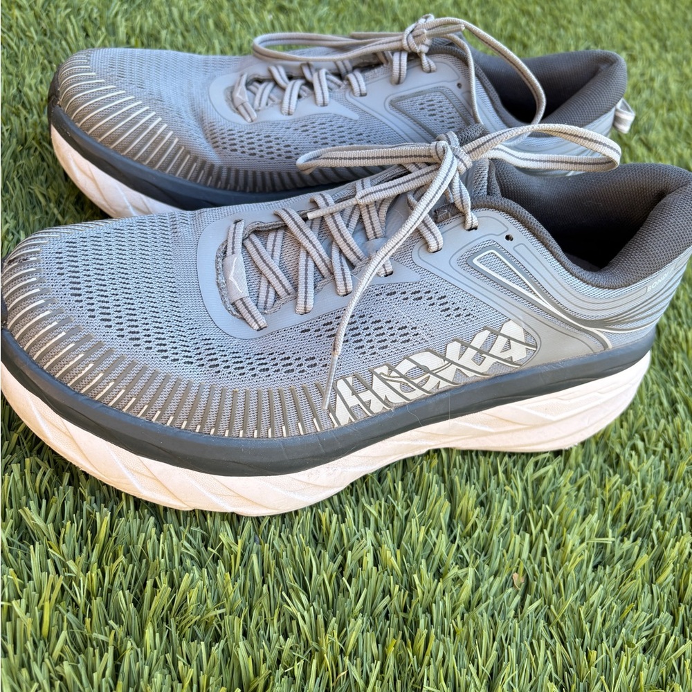 Hoka One One Men's Gray Athletic Shoes
